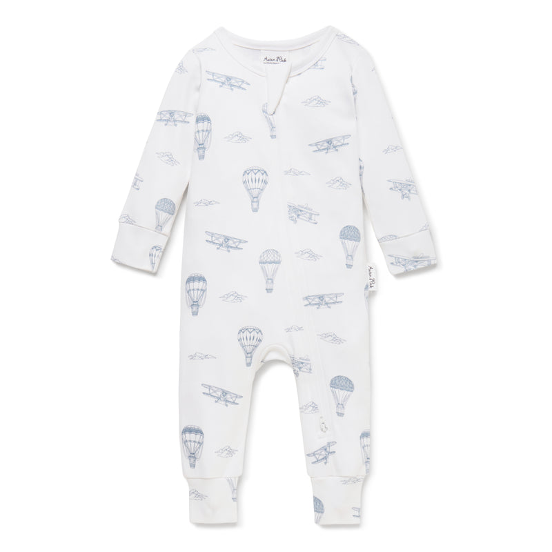 Aster and Oak - Air Balloon Zipsuit Romper