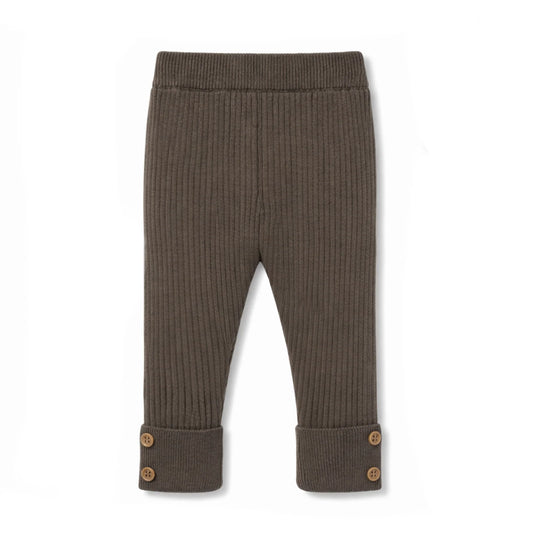 Aster and Oak - Espresso Knitted Leggings