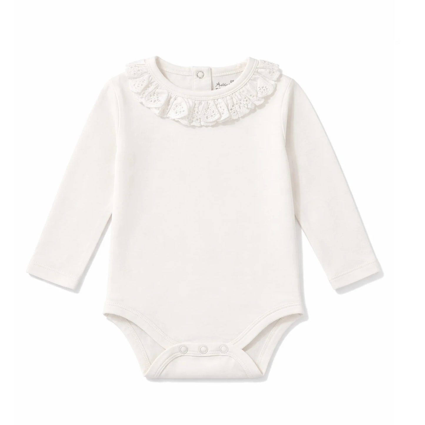 Aster and Oak - Coconut Frill Onesie