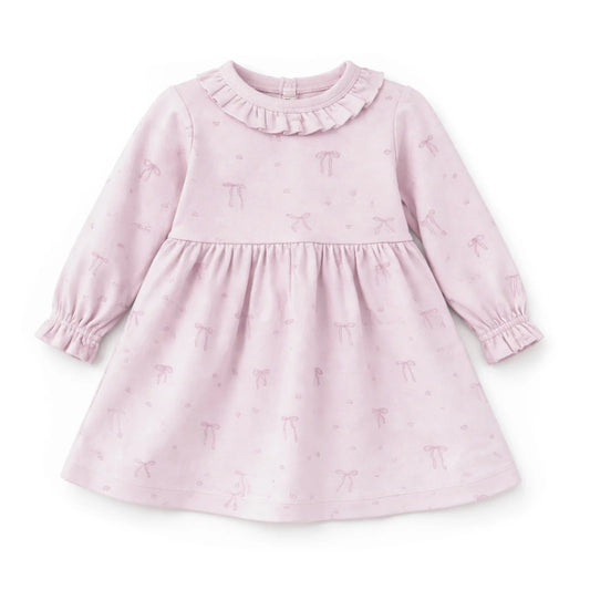 Aster and Oak - Bow Ruffle Dress