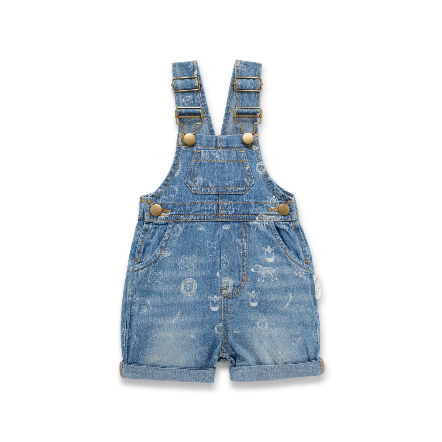 Aster and Oak  - Safari Denim Romper