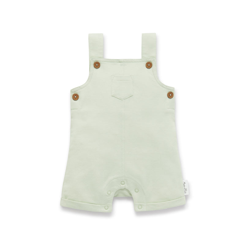 Aster and Oak - Sage Chambray Overalls