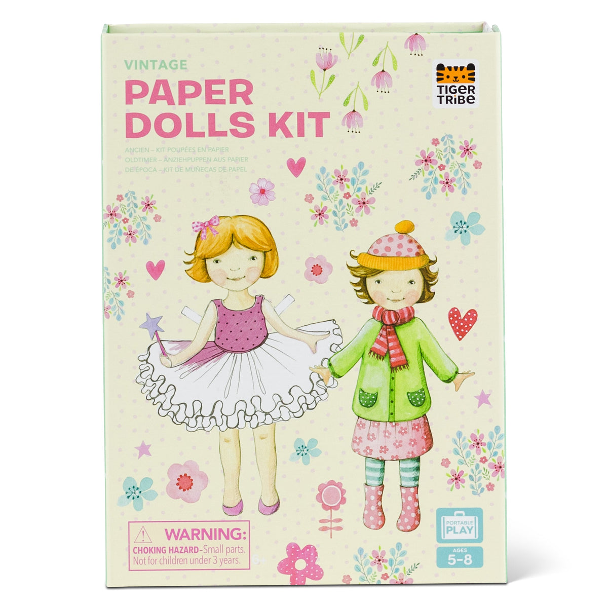 Tiger Tribe- Paper Doll Vintage Kit