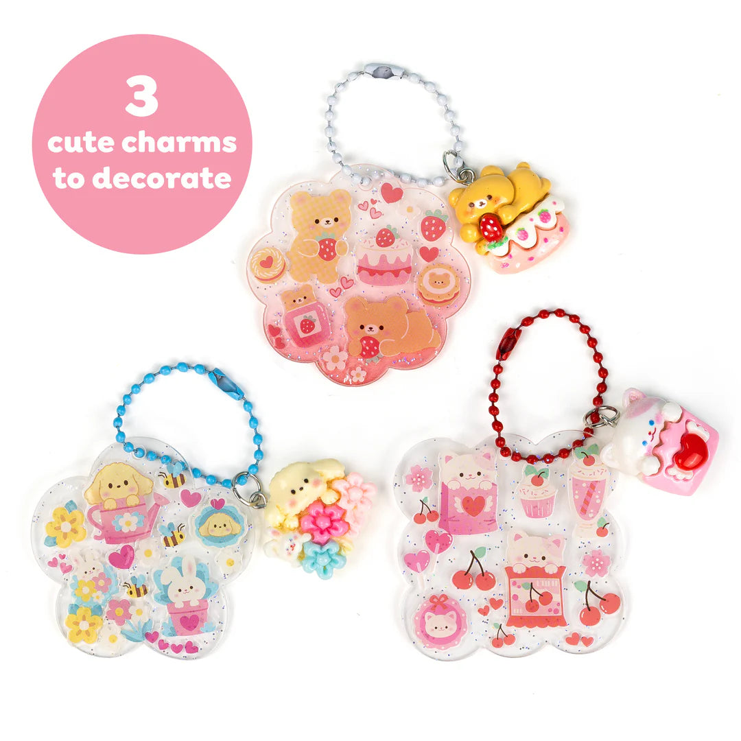 Tiger Tribe - Sticker Craft Kit- Kawaii Bag Tag