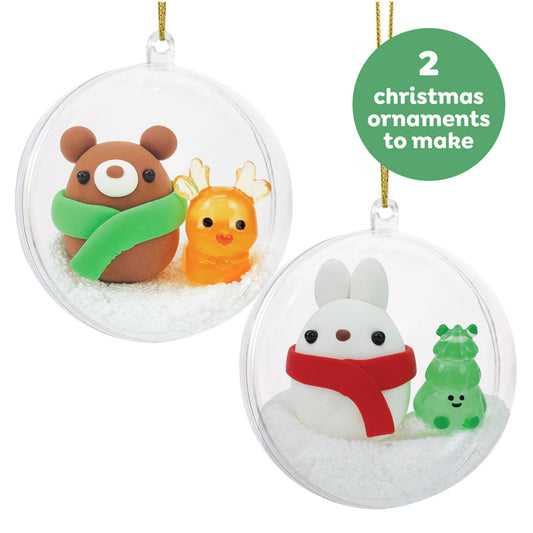Tiger Tribe - Clay Craft Ornament Kit - Bear & Bunny