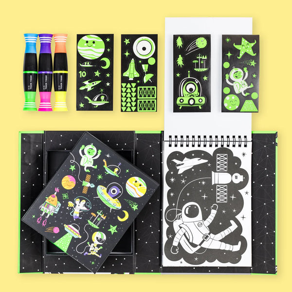 Tiger Tribe-  Outer Space Colouring Set