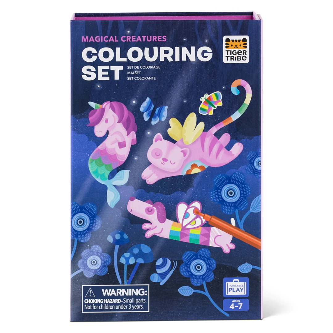 Tiger Tribe-  Magical Creatures Colouring Set