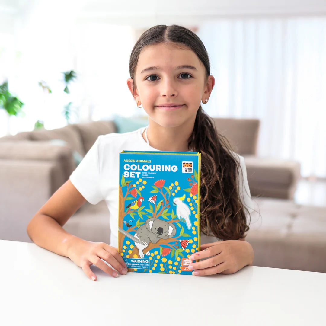 Tiger Tribe - Colouring Set - Aussie Animals