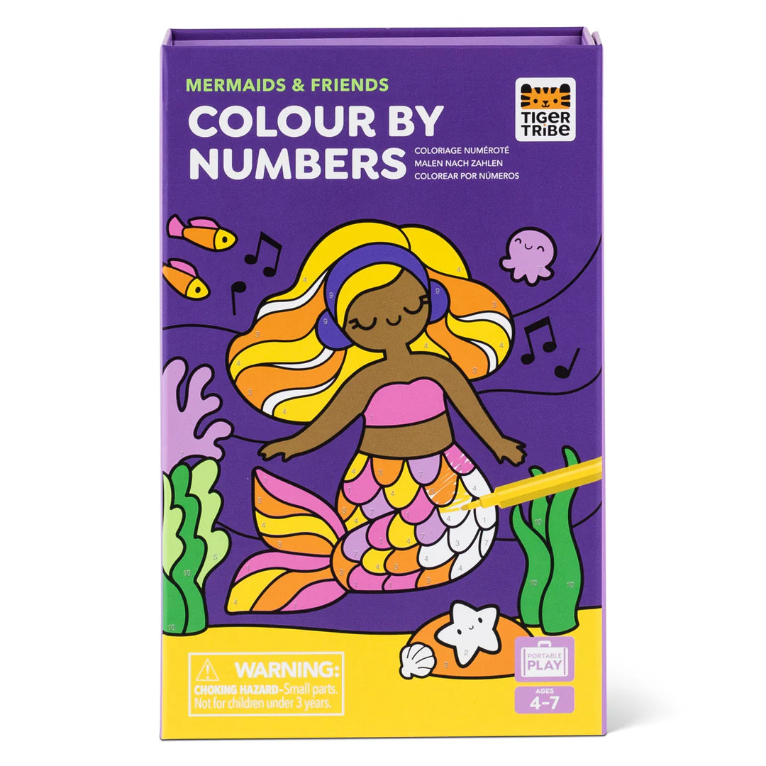 Tiger Tribe - Colour By Numbers- Mermaids