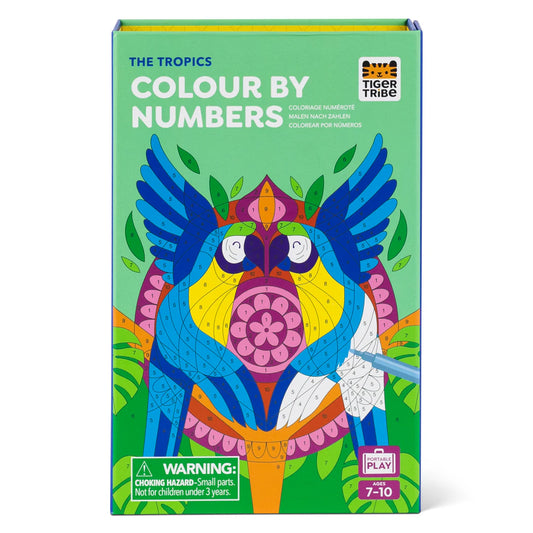 Tiger Tribe - Tropics- Colour By Numbers