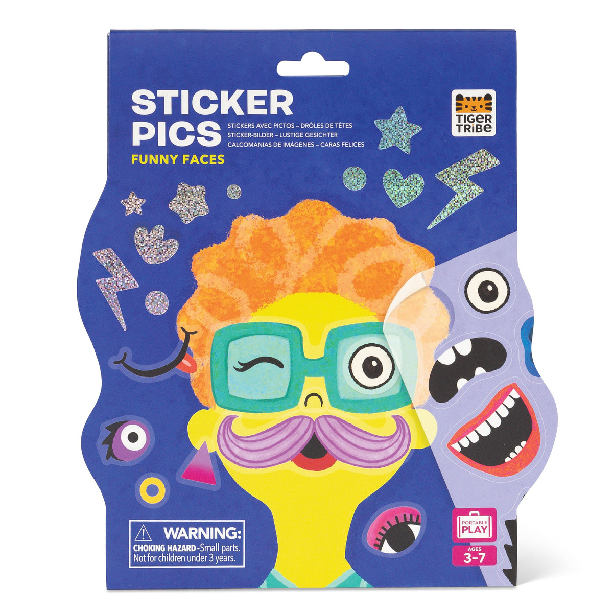 Tiger Tribe - Sticker Pics - Funny Faces