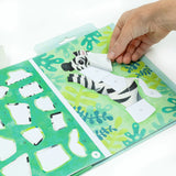 Tiger Tribe- Stickers By Numbers- Animals
