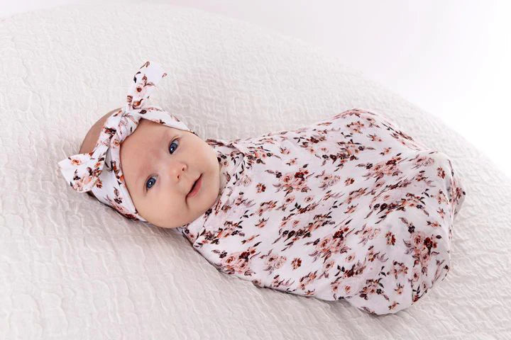 Cuddle Bug & Co - Organic Jersey Baby Wrap Set Addison