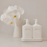 Alive Body - Wash & Lotion Duo on Tray- Mango & Lychee