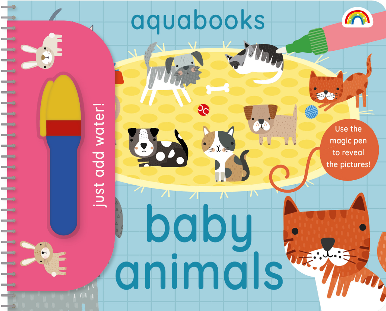 Buddy & Barney - Aqua Book- Baby Animals