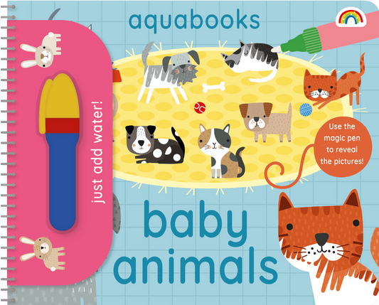Buddy & Barney - Aqua Book- Baby Animals