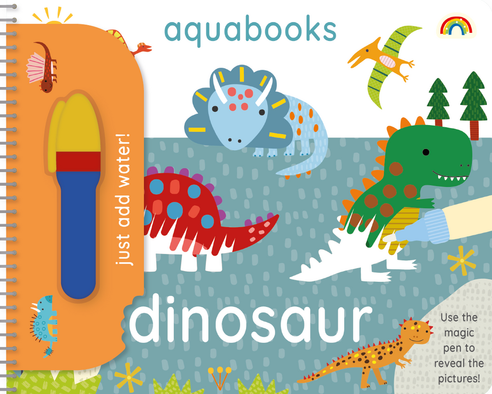 Buddy & Barney - Aqua Book- Dinosaur