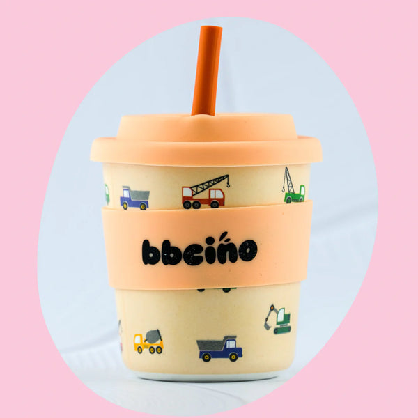 BBCino- Truck That Bambino Cup & Straw 240mL