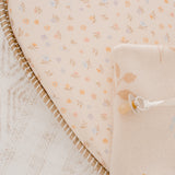 Fox & Fallow - Meadow Organic Fitted Bassinet Sheet/ Change Pad Cover