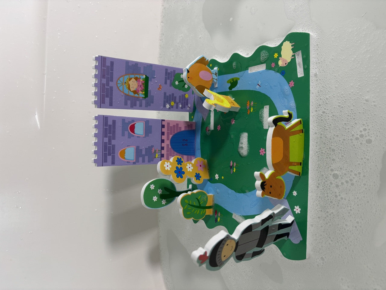 Buddy & Barney- Bath Time Stickers- Enchanted Castle