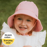 Bedhead Hats - Toddler Bucket Hat- Blush Pink