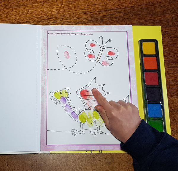 Mishmashed- Unicorn- Finger Prints Buddies Book