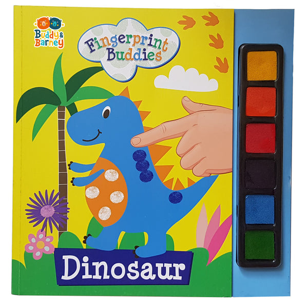 Mishmashed- Dinosaur- Finger Prints Buddies Book