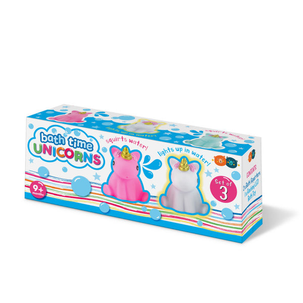 Buddy & Barney -Bath Time Unicorn Squirter & LED