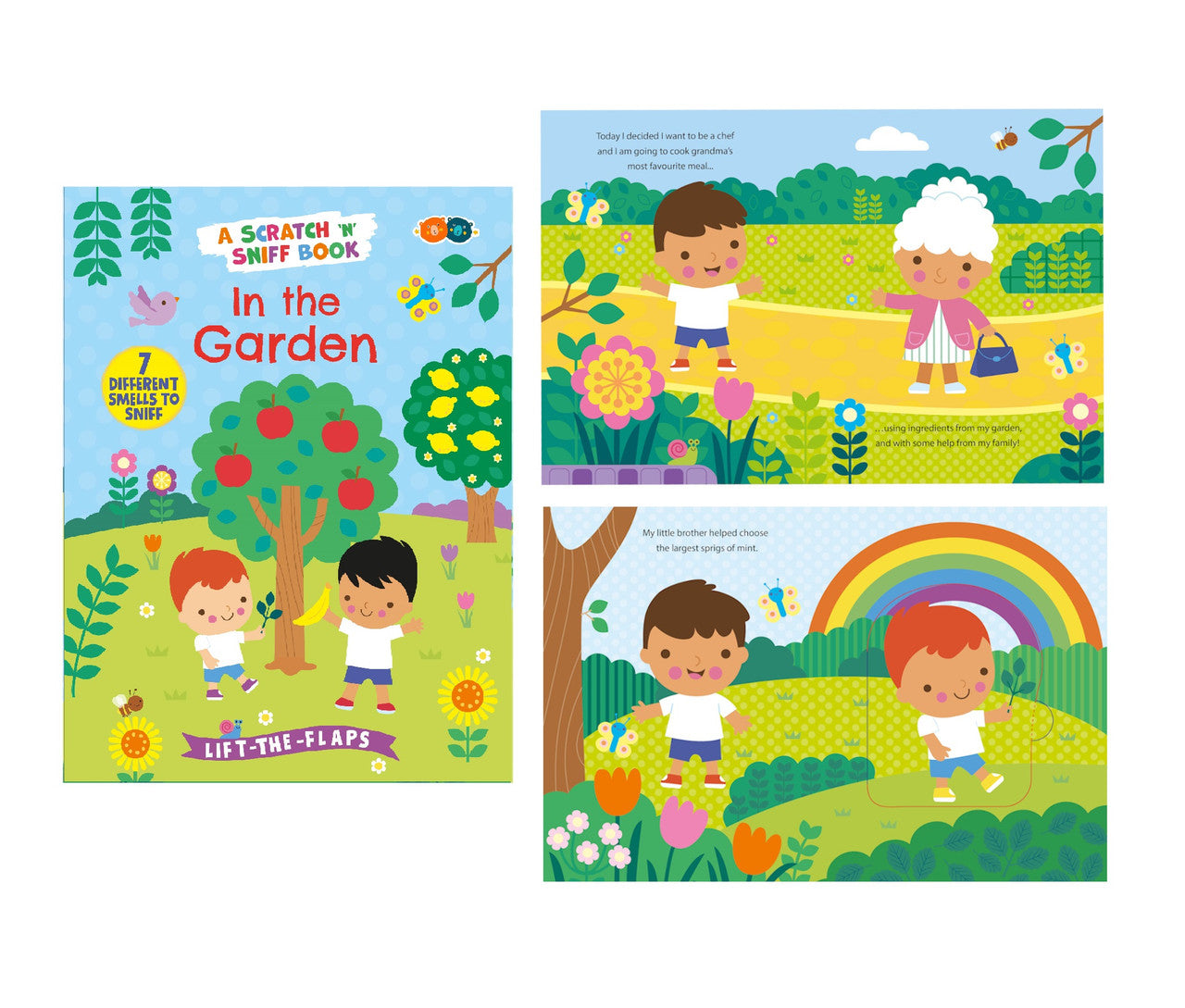 Buddy & Barney - Scratch and Sniff - In the Garden Book