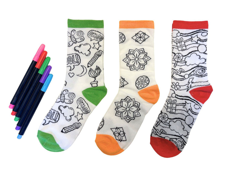 Buddy & Barney - Doodle Socks
