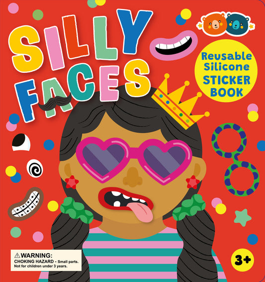 Buddy & Barney - Silly Faces Silicone Sticker Book