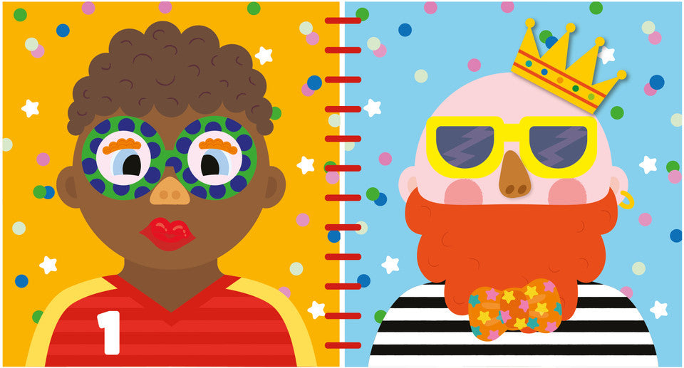 Buddy & Barney - Silly Faces Silicone Sticker Book