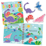 Buddy & Barney - Dinosaurs Silicone Sticker Book