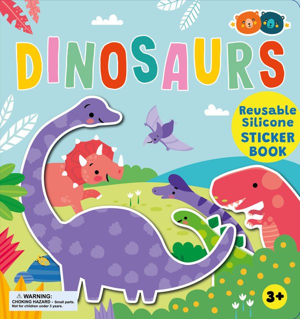 Buddy & Barney - Dinosaurs Silicone Sticker Book