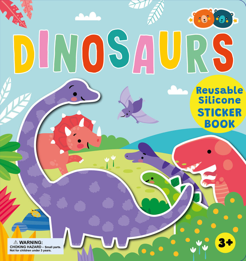 Buddy & Barney - Dinosaurs Silicone Sticker Book
