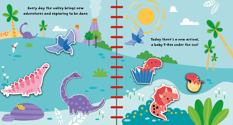 Buddy & Barney - Dinosaurs Silicone Sticker Book