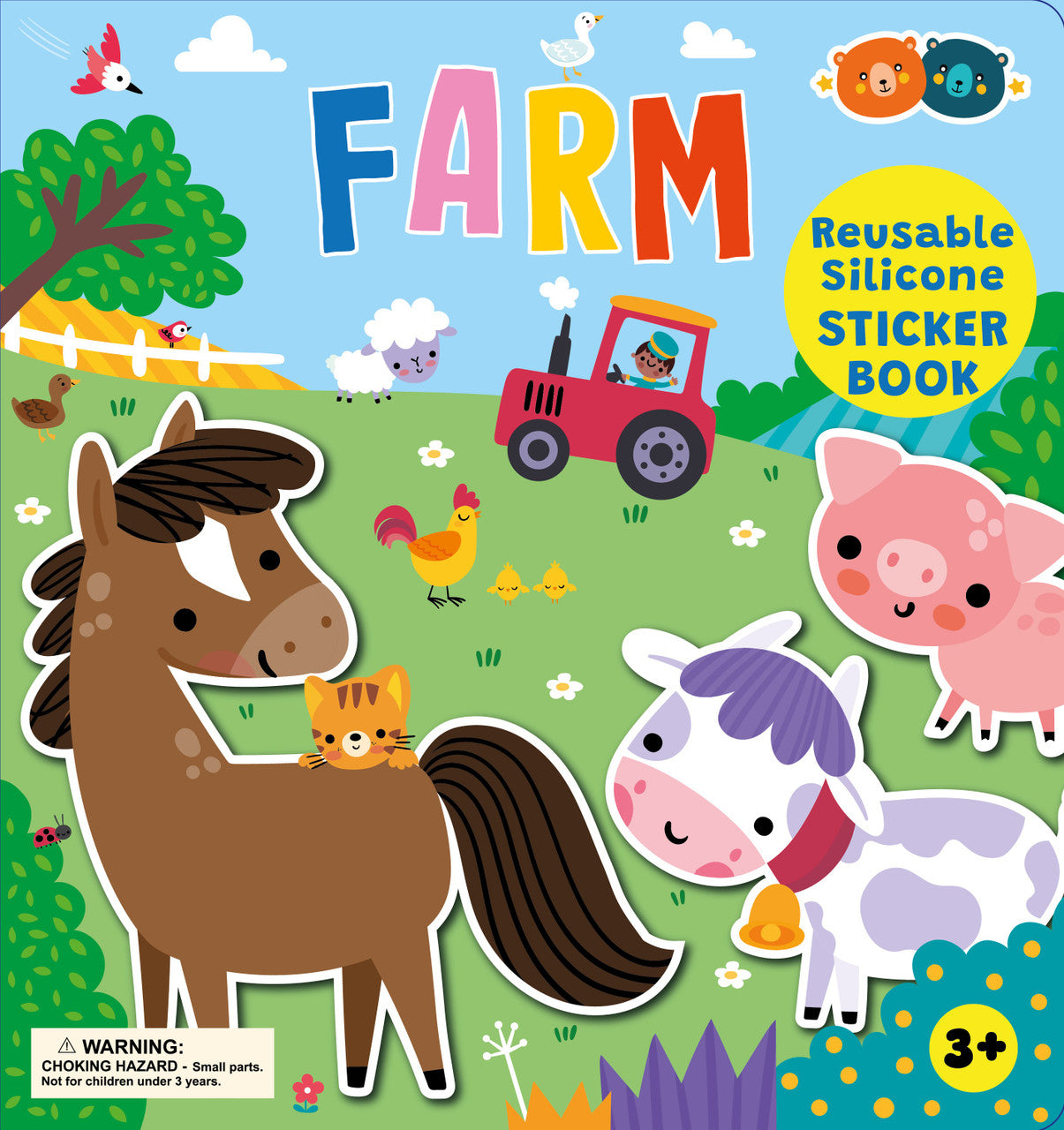 Buddy & Barney - Farm Silicone Sticker Book