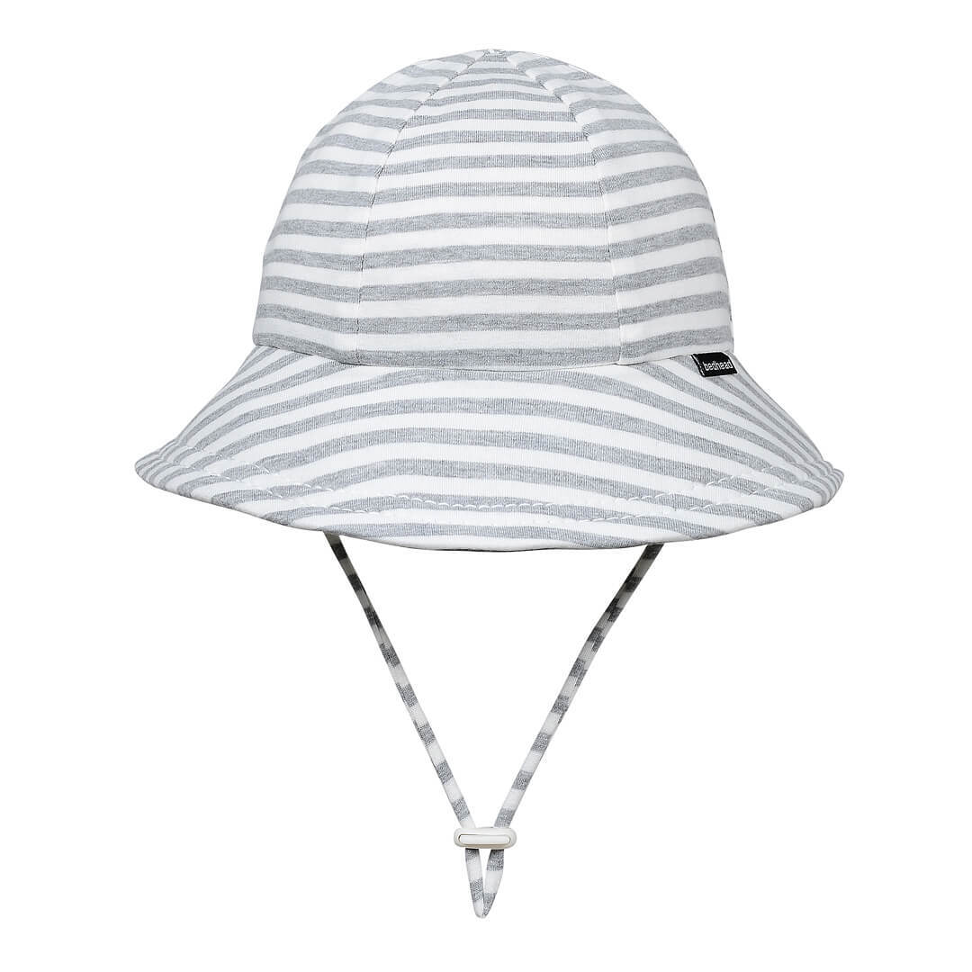 Bedhead Hats Bucket Hat- Grey Stripe