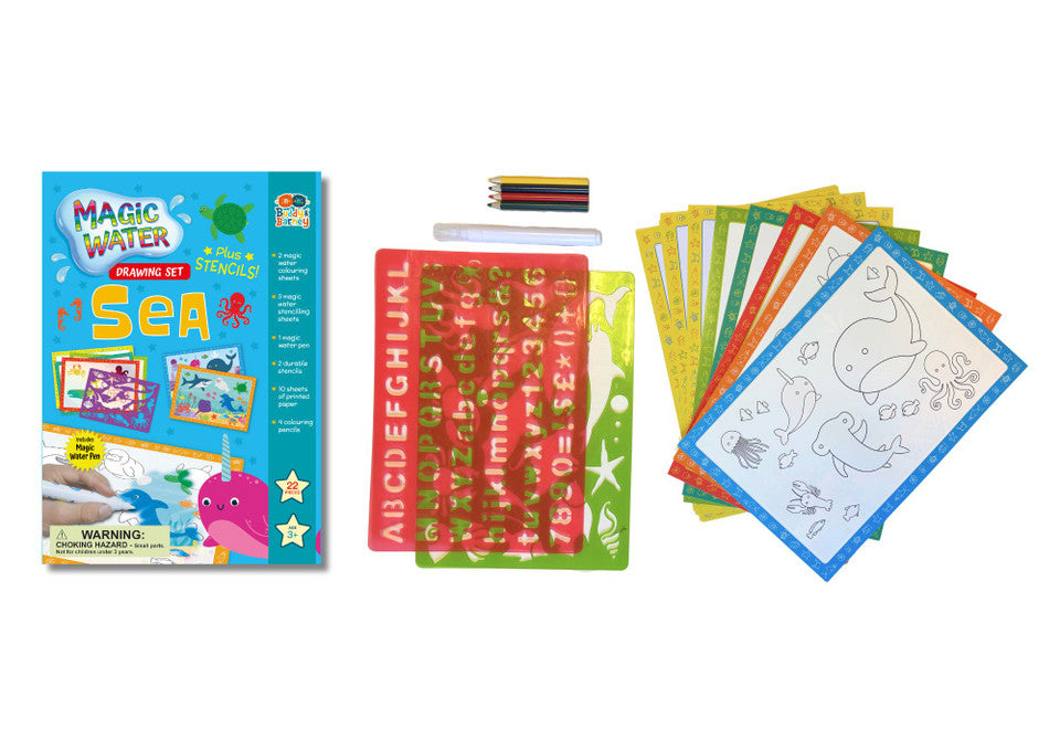 Buddy & Barney - Sea Water Magic Drawing Set