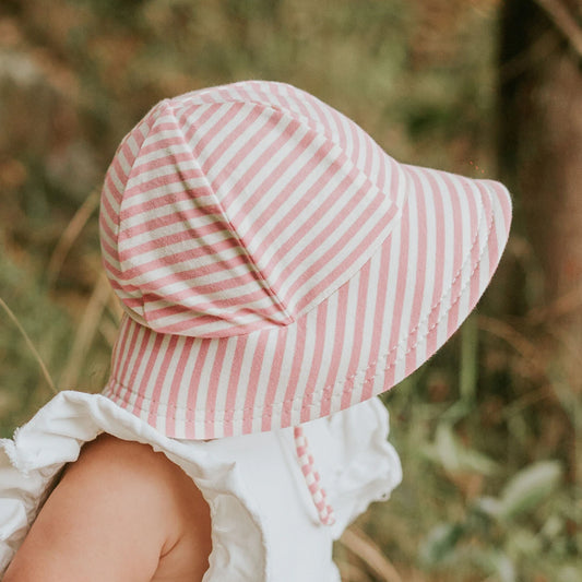 Bedhead Hats Bucket Hat- Pink Stripe