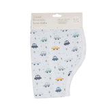 All4Ella - Beep Beep Organic Burp Cloth 2 Pack