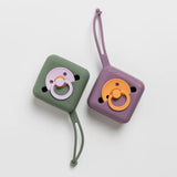 BIBS- Pacifier Silicone Case- Pine