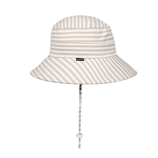 Bedhead Hats Bucket Hat- Natural Stripe