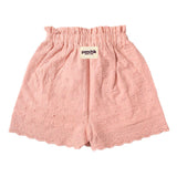 Ponchik-Blush Broderie Anglaise Lace Shorts