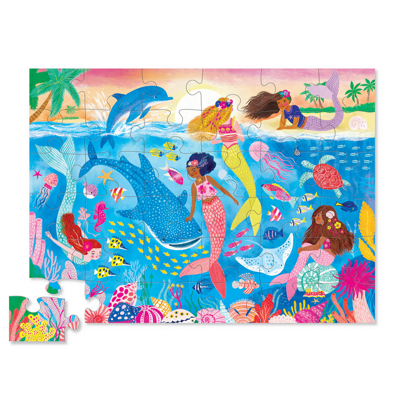Crocodile Creek- Mermaid Dreams- Classic 36 Piece Floor Puzzle