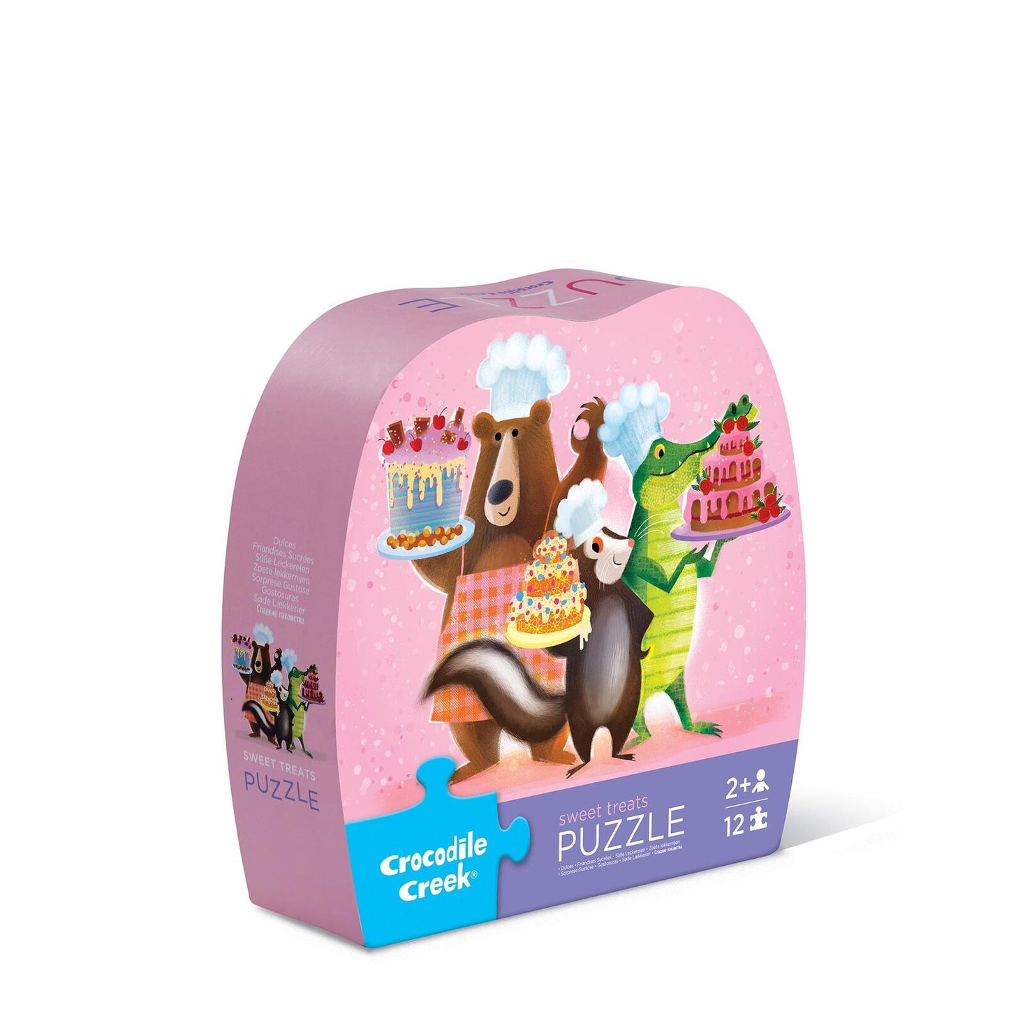 Crocodile Creek- Mini Puzzle- Sweet Treats-12 Piece