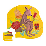 Crocodile Creek- Kangaroo & Joey Mini Puzzle- 12 Piece