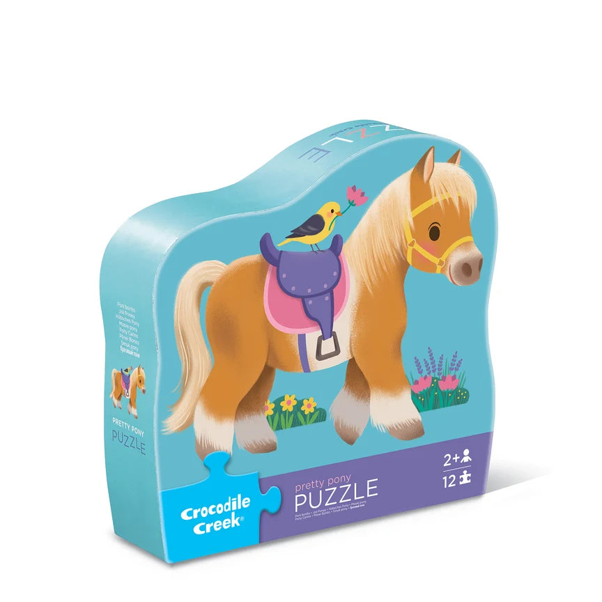 Crocodile Creek - Mini Puzzle 12pc - Pony