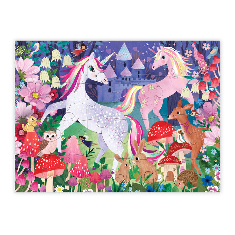 Crocodile Creek- Unicorn- Little Building Puzzle 24 Pieces