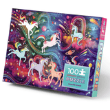 Crocodile Creek- Unicorn Galaxy Holographic 100 Piece Puzzle
